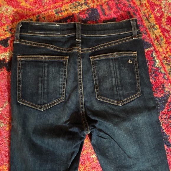 rag & bone/jean release hem jeans in Stanwix - Picture 5 of 6